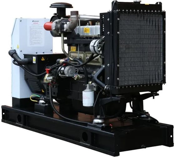 Изображение товара Дизельный генератор ООО "ПК "АЗИМУТ" RICARDO 30 кВт, 400В, открытый на раме АД-30С-Т400-1РМ19