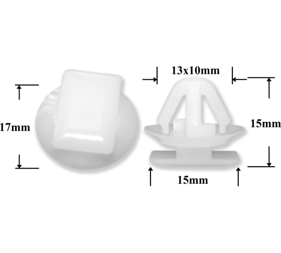 Изображение товара Автокрепеж КрепАвто для Mazda 10 шт E11451W24 1744