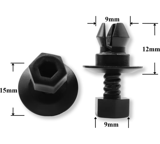Изображение товара Автокрепеж КрепАвто для VAG 10 шт 3C0853934 1727