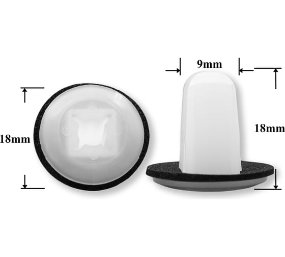 Изображение товара Автокрепеж КрепАвто для Hyundai Kia 10 шт 8691022000 1729