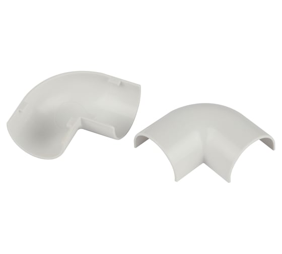 Изображение товара Поворот ЭРА T90KK3013FW на 90 градусов для полукруглого кабельканала белый 30x13мм 2шт/комплект Б0064933