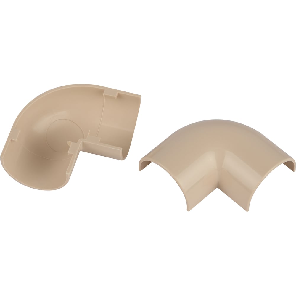 Изображение товара Поворот ЭРА T90KK3013B на 90 градусов для полукруглого кабельканала бежевый 30x13мм 2шт