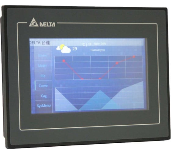 Изображение товара Панель оператора Delta Electronics DELTA DOP-107BV арт. Z-00002095