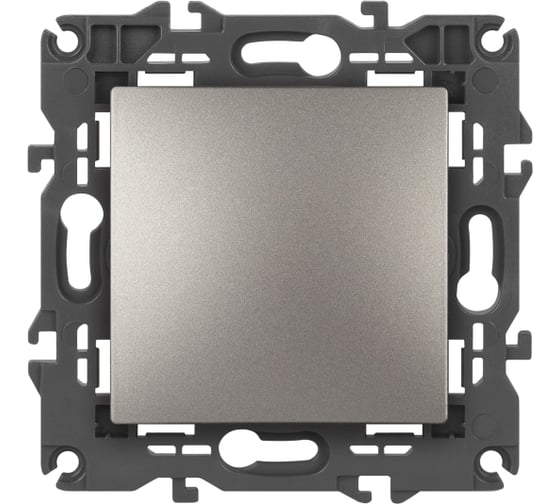 Изображение товара Переключатель ЭРА перекрестный Elegance 14110816 10АХ250В, IP20, титан Б0065809