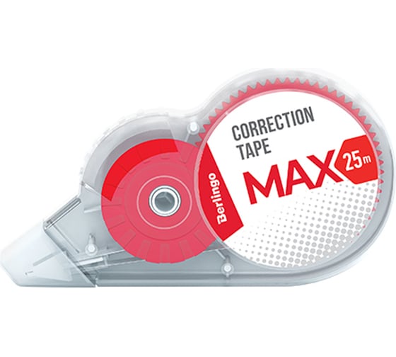 Изображение товара Корректирующая лента BERLINGO Max 5 мм х 25 м, блистер Fks_25100