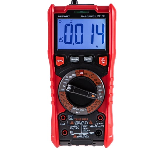 Изображение товара Мультиметр универсальный REXANT R132С 13-3154