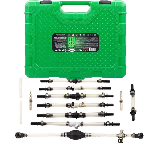 Изображение товара Набор для удаления воздуха из системы питания дизельного двигателя Rockforce RF-4136S(61780)