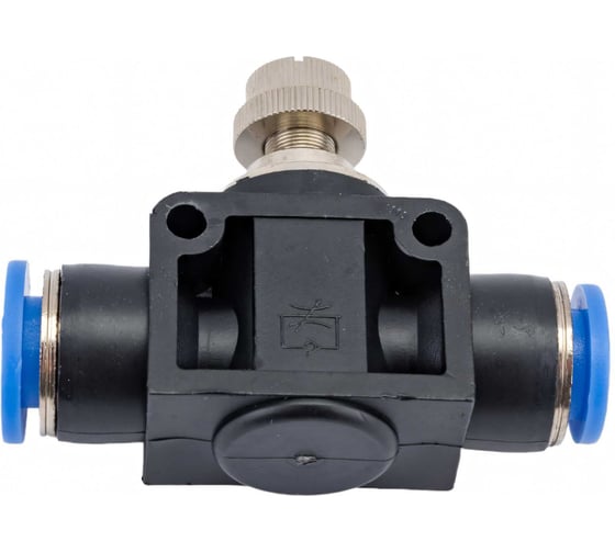 Изображение товара Фитинг-дроссель (пневмодроссель) цанговый 10 мм SHPI SCF 10