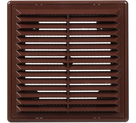 Изображение товара Решетка разъемная с москитной сеткой Эвент П1515Р коричневая