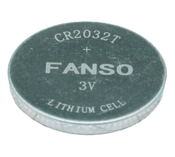 Изображение товара Батарея FANSO диоксид марганцевая (Li-MnO2), CR2032T, комплект 20шт 6777608