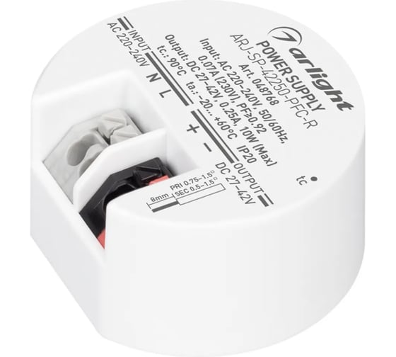 Изображение товара Блок питания Arlight ARJ-SP-40250-PFC-R 1шт 048768