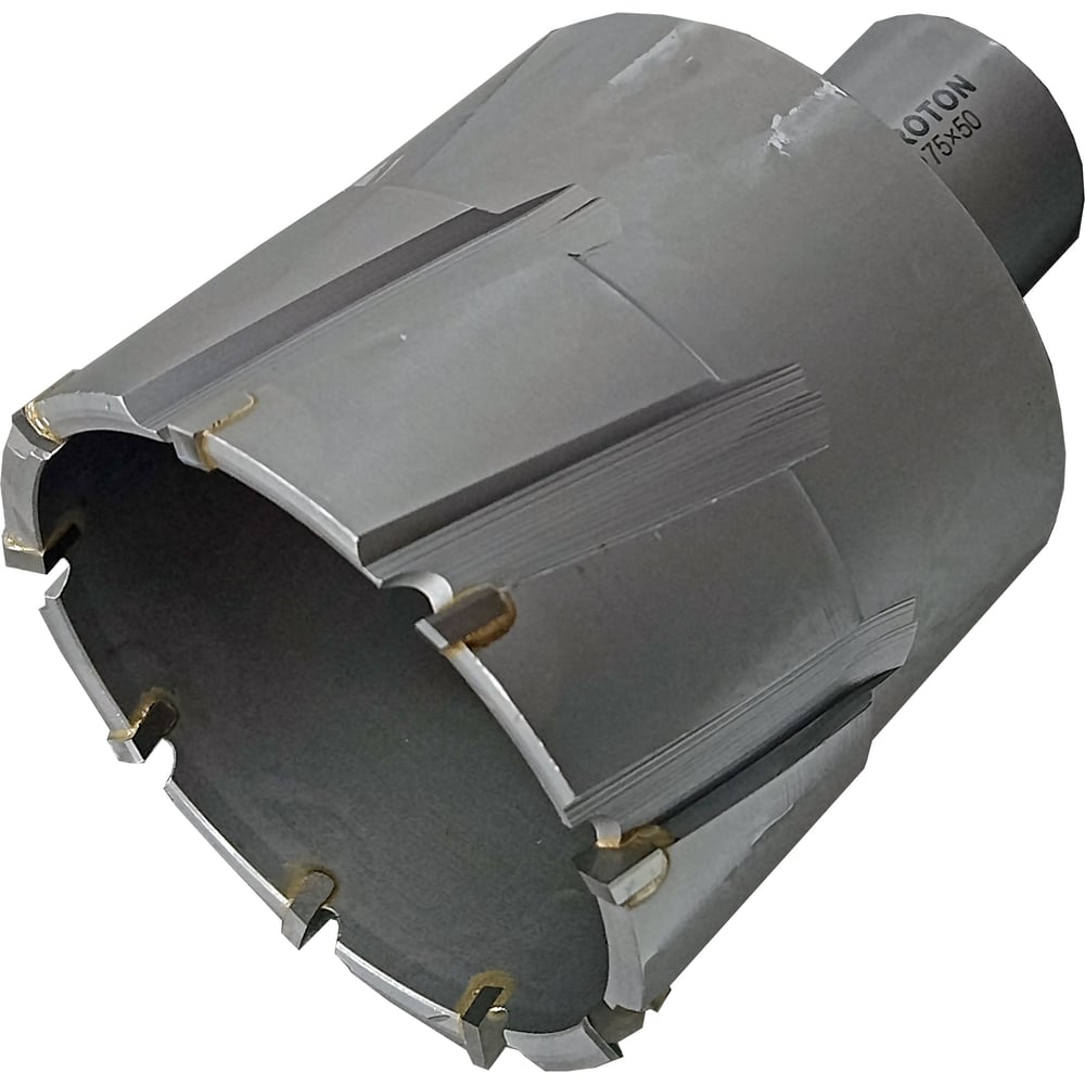 Изображение товара Сверло корончатое PROTON d75мм (h=50), твердосплавное для точных отверстий