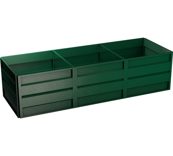 Изображение товара Готовая грядка Delta-Park GW 1х3 м, зеленая 30011_GW13Gr