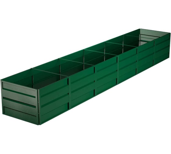 Изображение товара Готовая грядка Delta-Park GW 1х6 м, зеленая 30011_GW16Gr