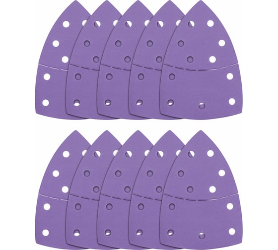 Изображение товара Лист шлифовальный для орбитальной машинки (10 шт, 102x151 мм, зерно 180) Trend AB/DET/180A
