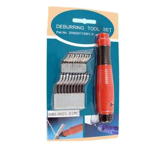 Изображение товара Набор шаберов CNIC из 21 шт, ручка и по 10 лезвий Е100 и В10 680-0021 37202