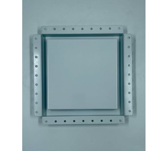 Изображение товара Решетка скрытого монтажа ВИЕНТО 237*237 с вентилятором на шарикоподшипнике 125СНК, обратный клапан, таймер+датчик влажности, белая ВИЕНТО SECRET 125СНК-В