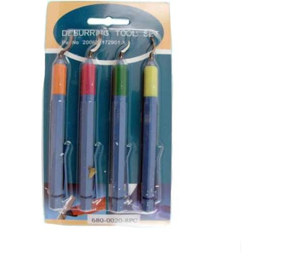 Изображение товара Набор шаберов CNIC из 8 шт, 4 ручки держателя и 4 лезвия Е100,150,200,300 680-0020 37201