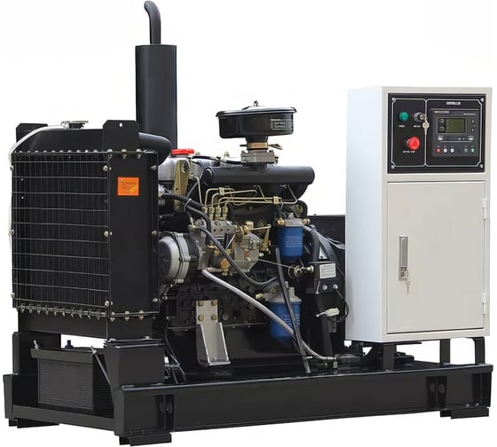 Изображение товара Дизельный генератор ООО "ПК "АЗИМУТ" QUANCHAI 10 кВт, 400В, открытый на раме АД-10С-Т400-1РМ5