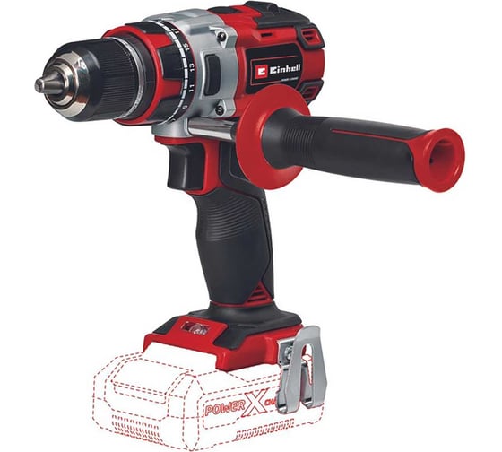 Изображение товара Дрель аккумуляторная Einhell PXC TP-CD 18/80 Li BL,18В,80Нм,500/1800/мин, патрон 13мм,без АКК и ЗУ 4514300