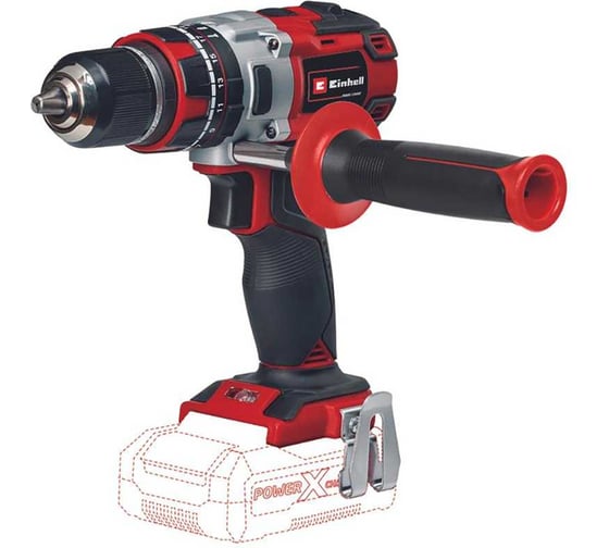 Изображение товара Дрель аккумуляторная ударная Einhell PXC TP-CD 18/80 Li-i BL, 18В, 80Нм, патрон 13мм, без АКК и ЗУ 4514305