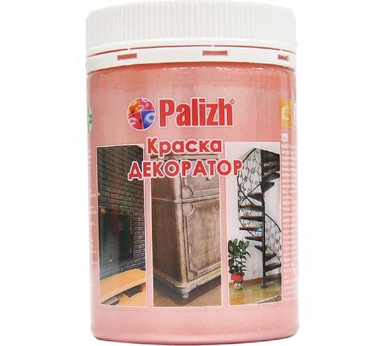 Изображение товара Акриловая краска-колер Palizh №151 розовый жемчуг, 0,25 кг 11605825