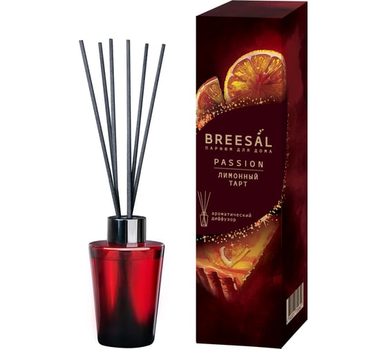 Изображение товара Breesal Ароматический диффузор для дома Passion Лимонный тарт BR0007