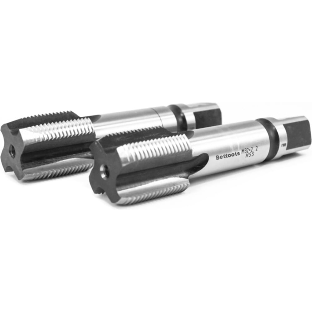 Изображение товара Метчик Beltools М32x2 машинно-ручной из HSS для металлов комплект 2 шт