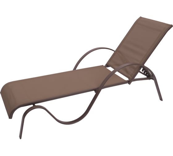 Изображение товара Шезлонг ООО "Фотон" САЛЕРНО алюминиевый с текстиленом AB1008