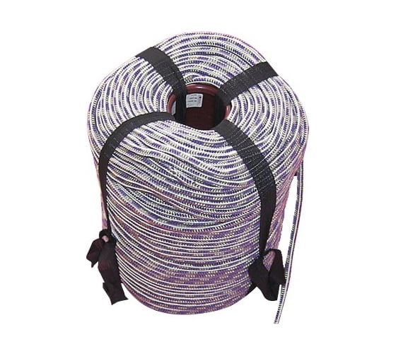 Изображение товара Вязаный полипропиленовый шнур Политех с сердечником, цветной, Ф6 мм, (200 м), 12 ктекс; 95 кгс 8001060