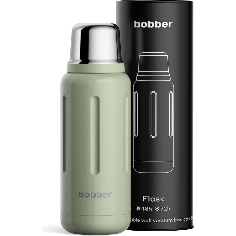Изображение товара Термос BOBBER Flask-1000 оливковый 1 л с крышкой-чашкой