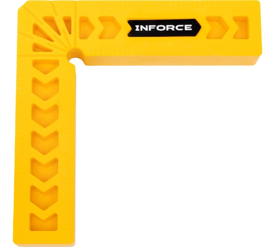 Изображение товара Прижимной угольник Inforce из полимера, 100x100 06-11-85