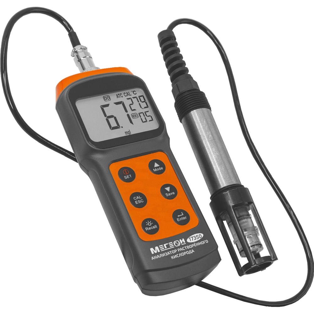 Изображение товара Цифровой измеритель кислорода в воде МЕГЕОН 17350 к0000397221