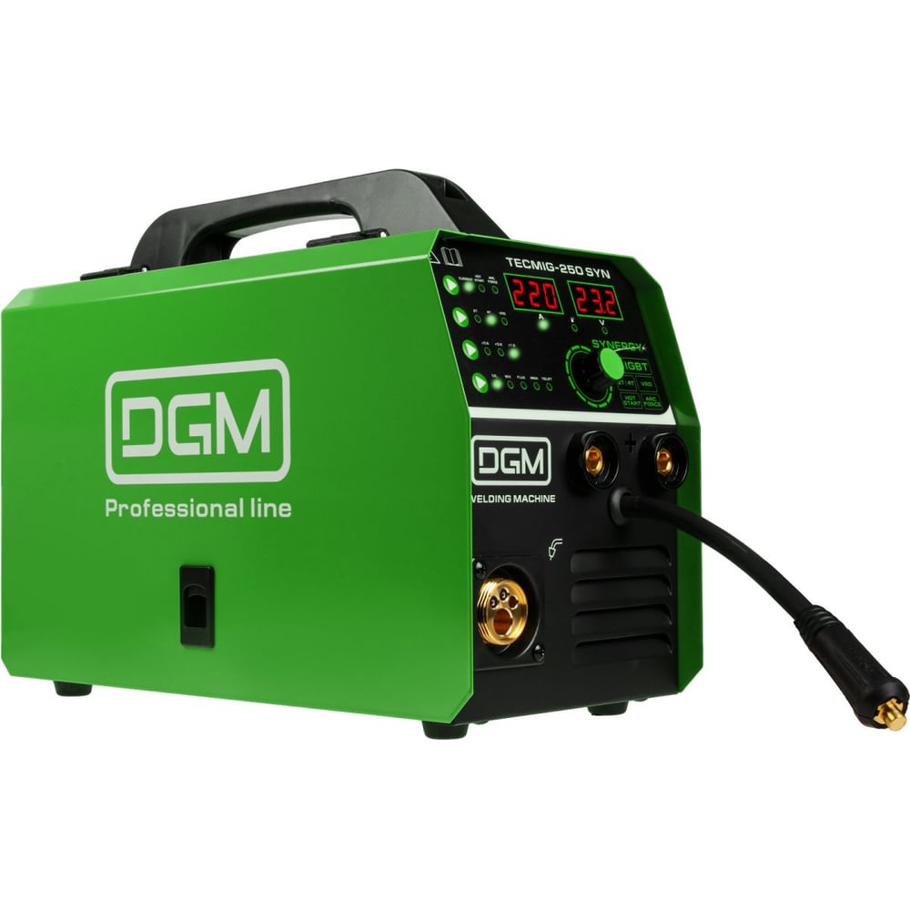 Изображение товара Полуавтомат сварочный DGM TECMIG-250 SYN DG5822-7 для профессиональной сварки
