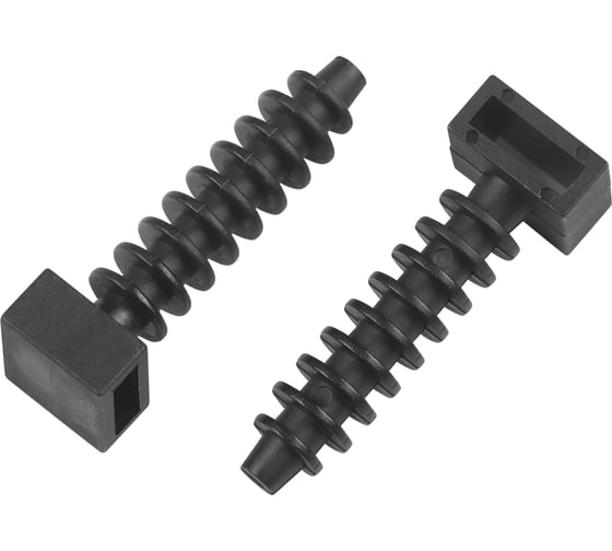 Изображение товара Дюбель для кабельного бандажа ЭРА NO225232 10-36 мм черный (10 штук) Б0066353