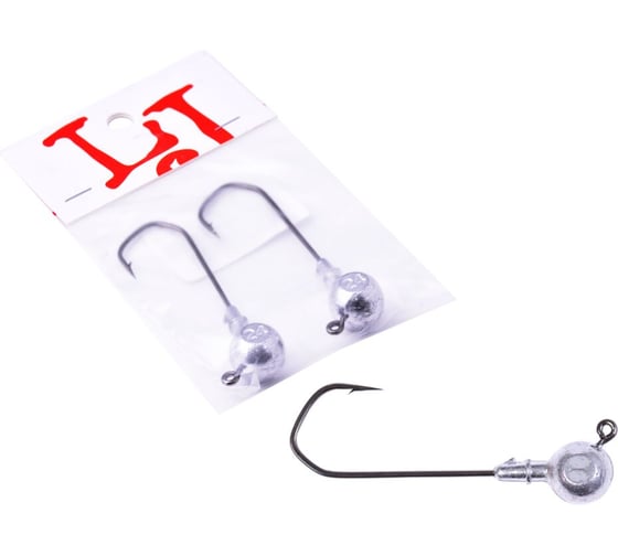 Изображение товара Джиг-головки LUCKY JOHN LJ Pro Series BARBARIAN 120 градусов, 24.0г, кр.6/0, 2шт. LJBAJ60-024