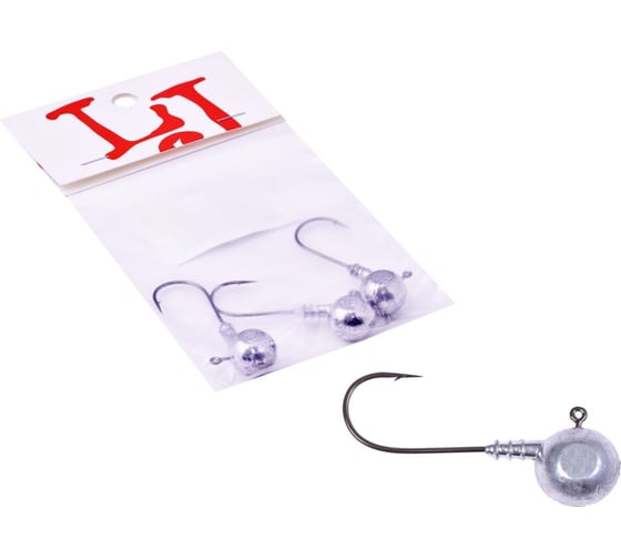 Изображение товара Джиг-головки LUCKY JOHN BALL 14.0г, кр.BN 002/0, 3шт LJBLJ-014