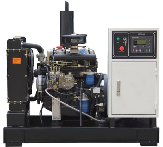 Изображение товара Дизельный генератор ООО "ПК "АЗИМУТ" QUANCHAI 12 кВт, 400В, открытый на раме АД-12С-Т400-1РМ5