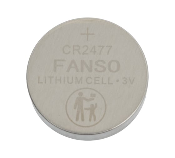 Изображение товара Батарея FANSO диоксид марганцевая (Li-MnO2), CR2477 3409271