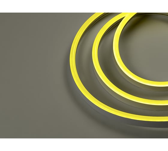 Изображение товара Гибкий неон MAKSILED LED SMD 8x16 мм, односторонний, лимонно-желтый, 110 LED/м, 5 м ML-NF-SIL-8mm-L50-Lemon Yellow