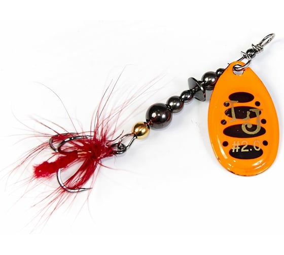 Изображение товара Вращающаяся блесна LUCKY JOHN BONNIE BLADE 02, 04.3г, цвет 011, в блистере LJBB02-011