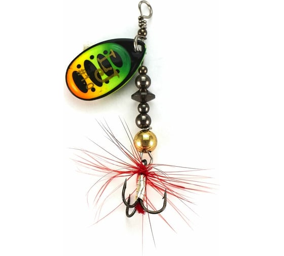 Изображение товара Вращающаяся блесна LUCKY JOHN BONNIE BLADE 01, 3.5г, цвет 008, в блистере LJBB01-008