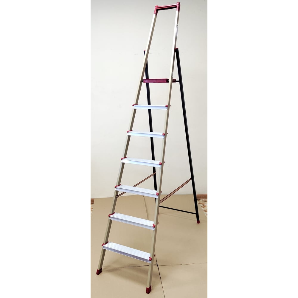 Изображение товара Стремянка Эйфель Титан профи 106+1 профессиональная односторонняя металлическая