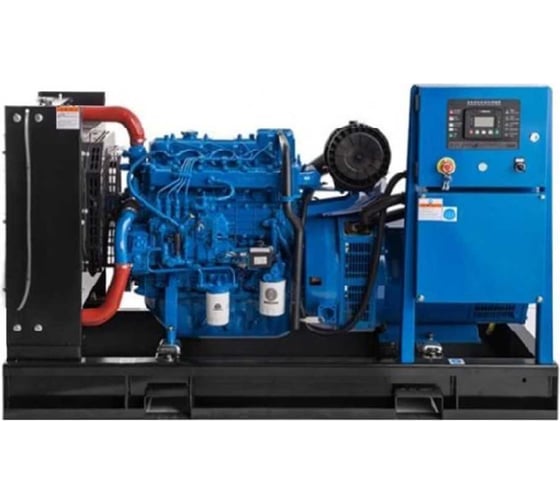 Изображение товара Дизельный генератор ООО "ПК "АЗИМУТ" BAUDOUIN 64 кВт, 400В, открытый на раме, АВР, СЗУ АД-64С-Т400-2РМ9