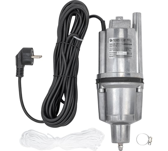 Изображение товара Насос вибрационный погружной Forsage 230 В, 50 Гц, 280 Вт, 18 л/мин F-VMP60-1 ALU(61169)
