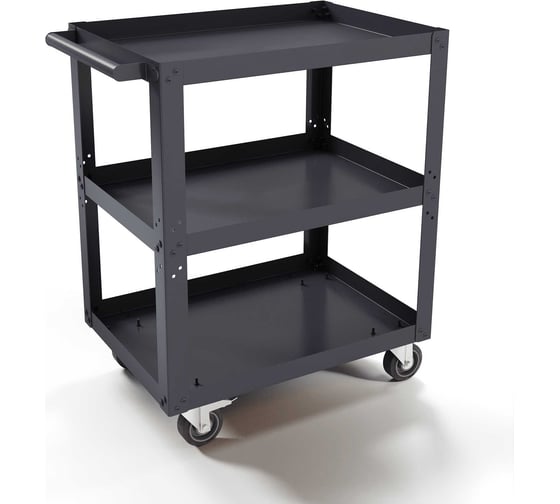 Изображение товара Тележка трехъярусная GREENBERG усиленная 2 мм TELEGKA_STRONG-2