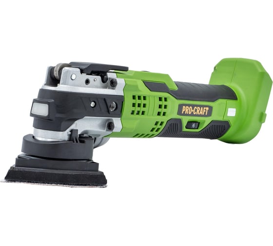 Изображение товара Реноватор аккумуляторный PROCRAFT 20В, 5000-19000 об/мин, колебания 3 (Без АКБ и ЗУ) PMT20