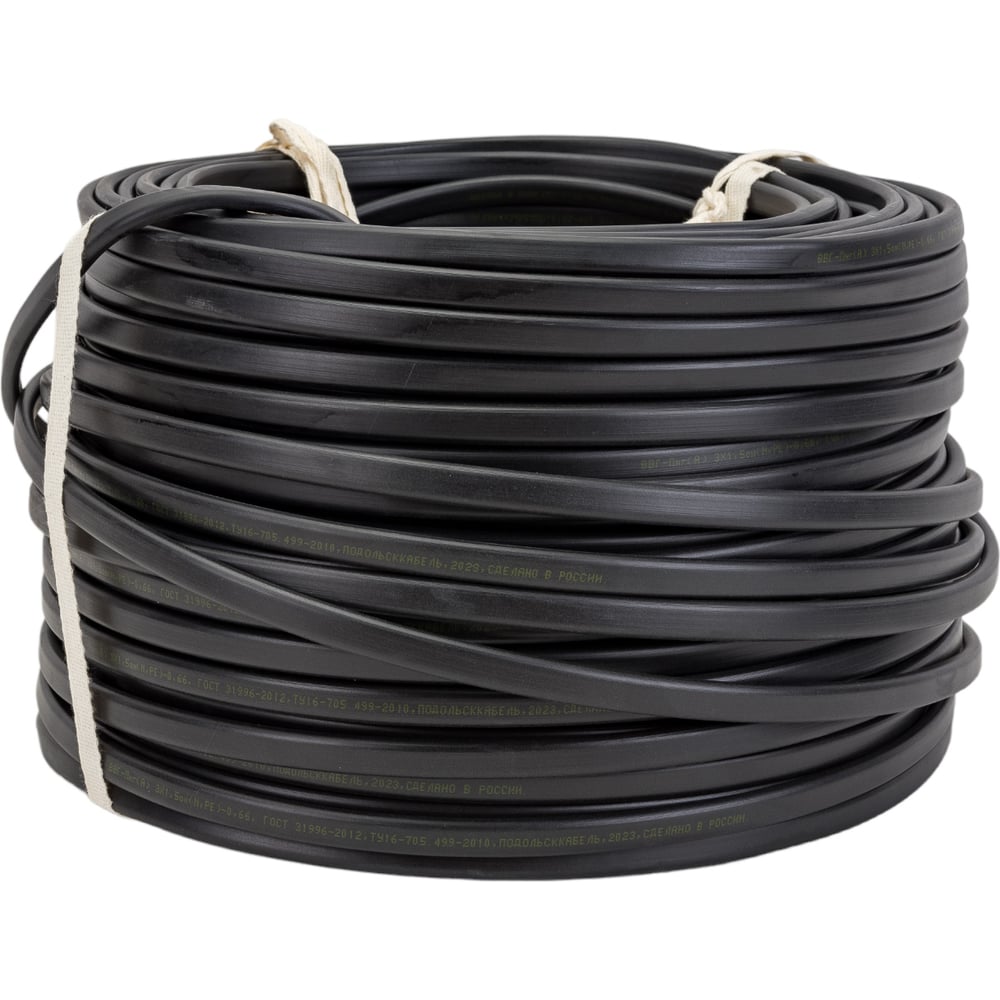 Силовой кабель Подольсккабель, цвет черный 022900335-100 - фото 1