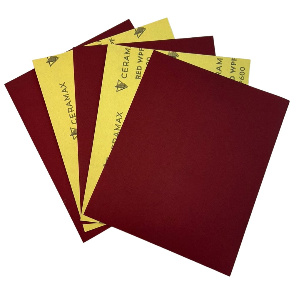 Изображение товара Абразивная бумага водостойкая CERAMAX RED WPF Р600 230x280 мм 50 шт
