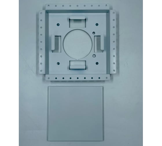 Изображение товара Решетка скрытого монтажа ВИЕНТО 207*207, белая РСМ2020